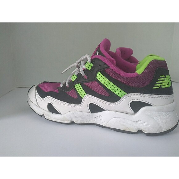 New Balance Athletic Sneakers Pink White Green Retro Running Training Shoes‎ main image 5